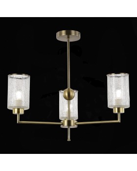 SLE1046-302-03 Люстра потолочная Бронза/Прозрачный E27 3*60W VESTRE-foto4