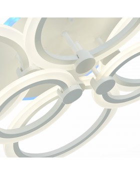 SLE500552-06RGB Светильник потолочный Белый/Белый LED 1*132W RGB 8W 3000-6000K CERINA-foto6