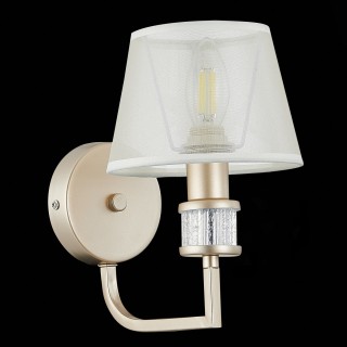 SLE107501-01 Светильник настенный Золотистый/Шампань E14 1*40W MANILA-foto4