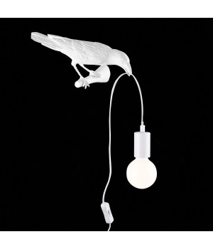 SLE115301-01 Светильник настенный Белый E27 1*40W GAVI-foto3