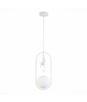 SLE115123-01 Светильник подвесной Белый/Белый E27 1*60W TENATO-foto2