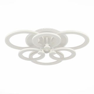 SLE500752-06RGB Светильник потолочный Белый/Белый LED 1*144W RGB 8W 3000-6000K LETO-foto4