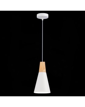 SLE125153-01 Подвес Белый/Белый, Светлое дерево E14 1*40W MODICA-foto4