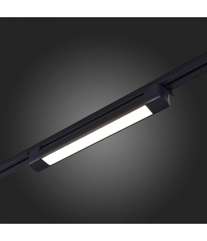 ST368.446.20 Св-к трек. Черный LED 1*20W 4000K 1 150Lm Ra>90 120° IP20 L387xW49xH54 170-240V Однофазная трековая система-foto6