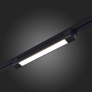 ST368.446.20 Св-к трек. Черный LED 1*20W 4000K 1 150Lm Ra>90 120° IP20 L387xW49xH54 170-240V Однофазная трековая система-foto6