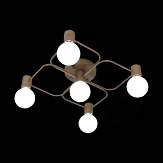 SL413.202.05 Люстра потолочная ST-Luce Латунь E27 5*40W TAVERE-foto7