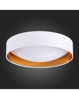 SLE201122-01 Светильник потолочный Белый, Золото/Белый LED 1*24W 4000K ORBIO-foto6