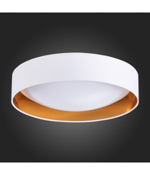 SLE201122-01 Светильник потолочный Белый, Золото/Белый LED 1*24W 4000K ORBIO-foto6