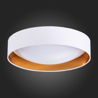 SLE201122-01 Светильник потолочный Белый, Золото/Белый LED 1*24W 4000K ORBIO-foto6