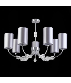 SLE156002-07 Люстра потолочная Хром/Серый E14 7*40W EMMI-foto10