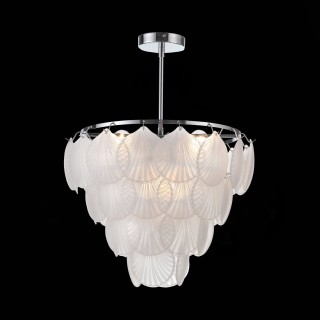 SLE104102-06 Люстра потолочная Хром/Белый E14 6*60W CHILLE-foto11