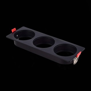 ST052.408.03 Встраиваемый корпус для светодиодного модуля серии ST850, ST851 ST-Luce Черный SHIFT-foto5