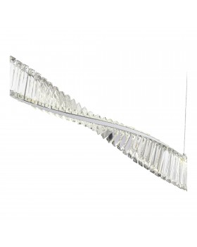 SL6205.123.01 Светильник подвесной ST-Luce Хром/Прозрачный LED 1*25W 3000K ELICA-foto3