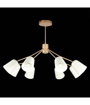 SLE155902-08 Люстра потолочная Золотистый/Белый E14 8*40W MARIO-foto13