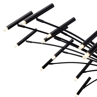 SL1214.402.24 Светильник потолочный ST-Luce Черный/Черный G9 24*5W 4000K SPIDEY-foto3