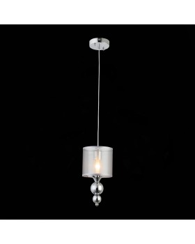 SLE107103-01 Светильник подвесной Хром/Серебристый E27 1*40W PAZIONE-foto3