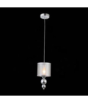 SLE107103-01 Светильник подвесной Хром/Серебристый E27 1*40W PAZIONE-foto3