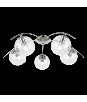 SLE102602-05 Люстра потолочная Хром/Прозрачный E14 5*40W RATELLA-foto4