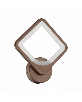 SLE500371-01 Бра Кофейный/Белый LED 1*24W 3000K/4000K/6000K GIURA-foto3