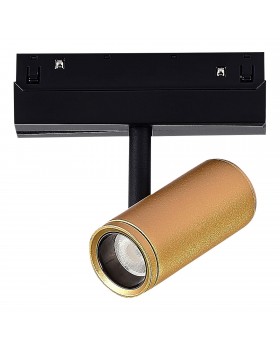 ST808.236.08 Магнитный трековый светильник Золотистый LED 1*8W 3000K 550Lm Ra>90 36° IP20 D42xH135 48VV SKYLINE 48-foto3