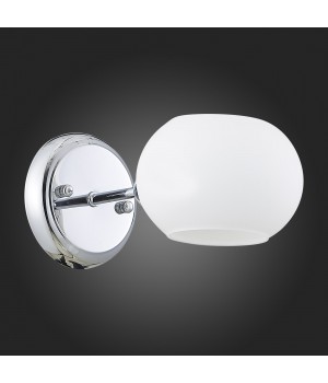 SLE104301-01 Светильник настенный Хром/Белый E14 1*40W LANTA-foto6