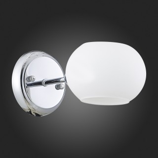 SLE104301-01 Светильник настенный Хром/Белый E14 1*40W LANTA-foto6