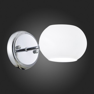 SLE104301-01 Светильник настенный Хром/Белый E14 1*40W LANTA-foto5