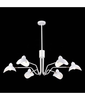 SL1801.513.06 Люстра подвесная ST-Luce Белый/Белый E14 6*60W MINNE-foto4