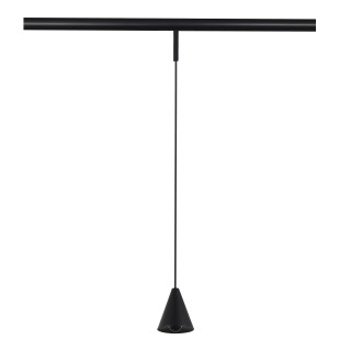 ST689.436.05 Магнитный трековый светильник Черный LED 1*5W 3000K Lm Ra>90 40° IP20 D80xH98 24V SUPER5-foto2