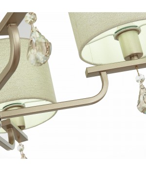 SLE107703-05 Люстра подвесная Шампань/Светло-бежевый E14 5*40W ELIDA-foto10