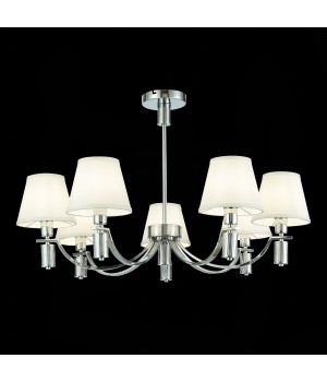 SLE111303-07 Люстра подвесная Хром/Белый E14 7*40W MONZA-foto4