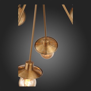 SL1111.303.30 Светильник подвесной ST-Luce Латунь E27 30*40W GUIDO-foto3