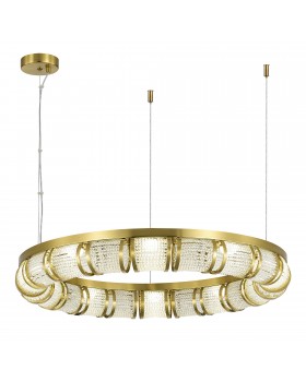 SL6011.303.01 Светильник подвесной ST-Luce Латунь/Прозрачный LED 1*50W ESME-foto3