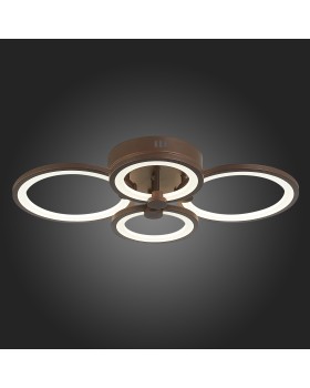 SLE200372-04 Светильник потолочный Кофейный/Белый LED 1*100W 3000-6000K LETO-foto8