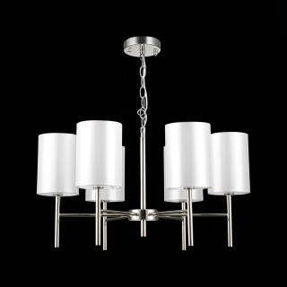 SLE107303-06 Светильник подвесной Никель/Белый E14 6*40W NOIA-foto5