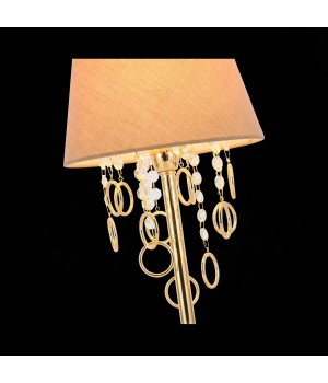 SL1138.204.01 Прикроватная лампа Французское золото/Бежевый, Прозрачный E14 1*40W MEDDO-foto6