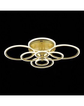 SLE500522-08 Светильник потолочный Золотистый/Белый LED 1*212W 3000-6000K CERINA-foto8