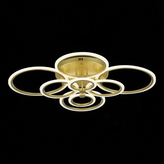 SLE500522-08 Светильник потолочный Золотистый/Белый LED 1*212W 3000-6000K CERINA-foto8