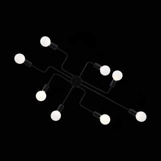 SL419.442.08 Люстра потолочная Черный E27 8*60W ANO-foto20