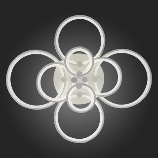 SLE200302-08 Светильник потолочный Белый/Белый LED 1*256W 3000-6000K LETO-foto17