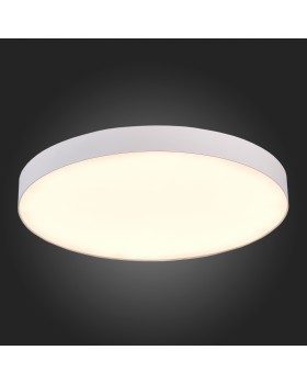 ST606.532.96 Светильник потолочный Белый LED 1*96W 3000K 8 640Lm Ra>85 120° IP20 D600xH55 185-265V Накладные светильники-foto4