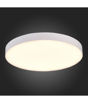 ST606.532.96 Светильник потолочный Белый LED 1*96W 3000K 8 640Lm Ra>85 120° IP20 D600xH55 185-265V Накладные светильники-foto4