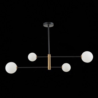 SLE220103-04 Светильник подвесной Черный, Бронза/Белый G9 4*5W ARCOLA-foto6