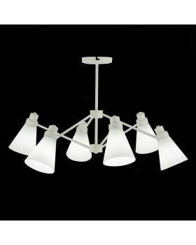 SLE103502-06 Люстра потолочная Белый/Белый E14 6*40W BIANE-foto4