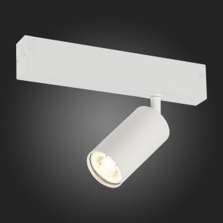 ST503.506.01 Св-к трек. Мат. белый GU10 1*50W  IP20 L100xW54xH142 180-240V Без ламп SKYLINE 220-foto3