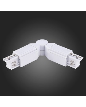 ST030.509.18 Поворотный угол для трехфазного шинопровода ST-Luce Белый Трехфазная трековая система-foto3