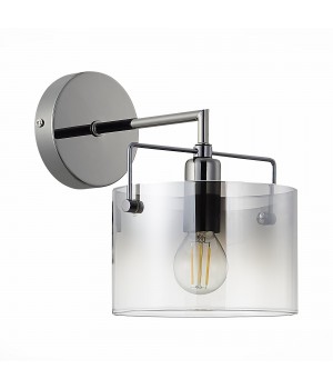 SLE155601-01 Бра Хром/Дымчатый E14 1*40W NOSTA-foto2