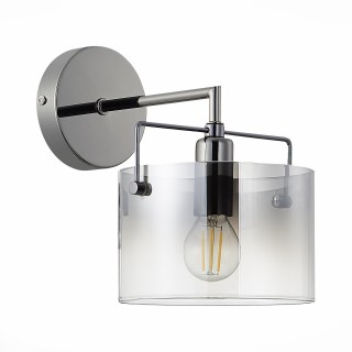 SLE155601-01 Бра Хром/Дымчатый E14 1*40W NOSTA-foto2