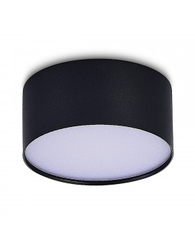 ST606.442.12 Светильник потолочный Черный LED 1*12W 4000K 1 080Lm Ra>85 120° IP20 D120xH55 185-265V Накладные светильники-foto2