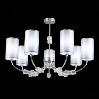 SLE156002-07 Люстра потолочная Хром/Серый E14 7*40W EMMI-foto11